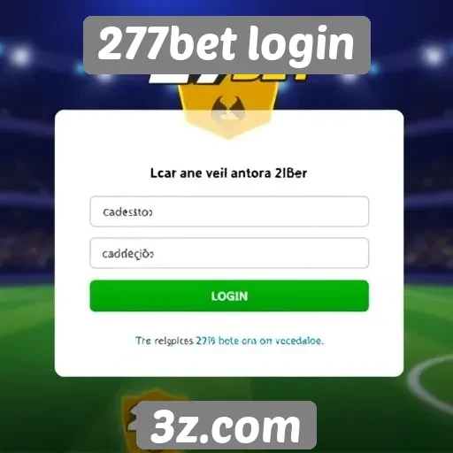 Cadastro e verificação no 277bet login